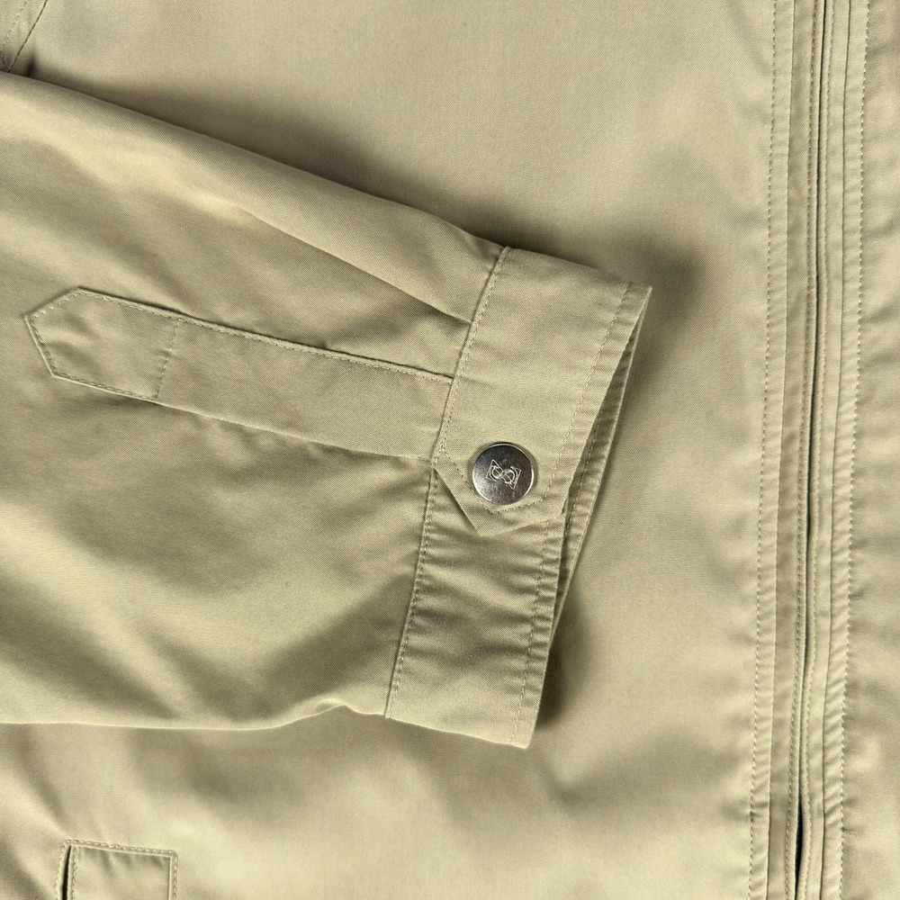 Zegna Sport Jacket Mens 2XL Beige Bi Swing Zip Quiet Luxury Minimalist Luxe - Picture 7 of 16